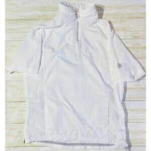 Abacus Count On It Women Ace Wind Shirt Women’s 1/4 Zip White Bike Shirt Size P